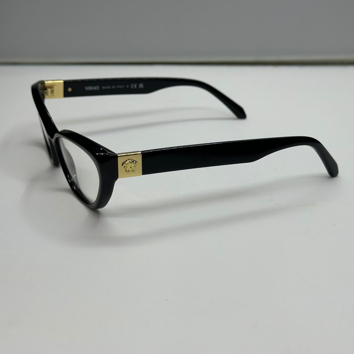Versace Women's Eyeglasses 3356 GB Cat Eye 53-16-140 β Designer Frame