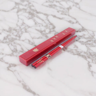 Set of 2 Traditional Japanese chopstick with Travel Carry Case, Black & Red