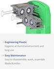 Commercial Food Automatic Electric Scallion Shredder 110V, 300W, Made in Korea