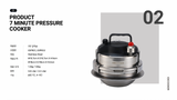 Commercial 7 Minute Pressure Cooker - Small