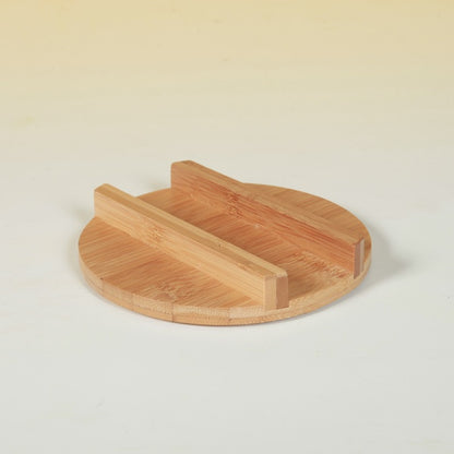 Premium Bamboo Lid for Commercial Pressure Cooker