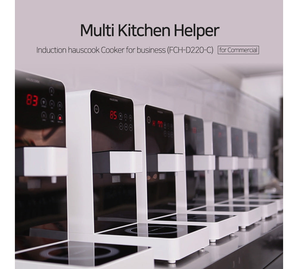 Hauscook Smart IH Ramen Cooker M3 (Instant Noodle Machine & Water Purifier Combo)