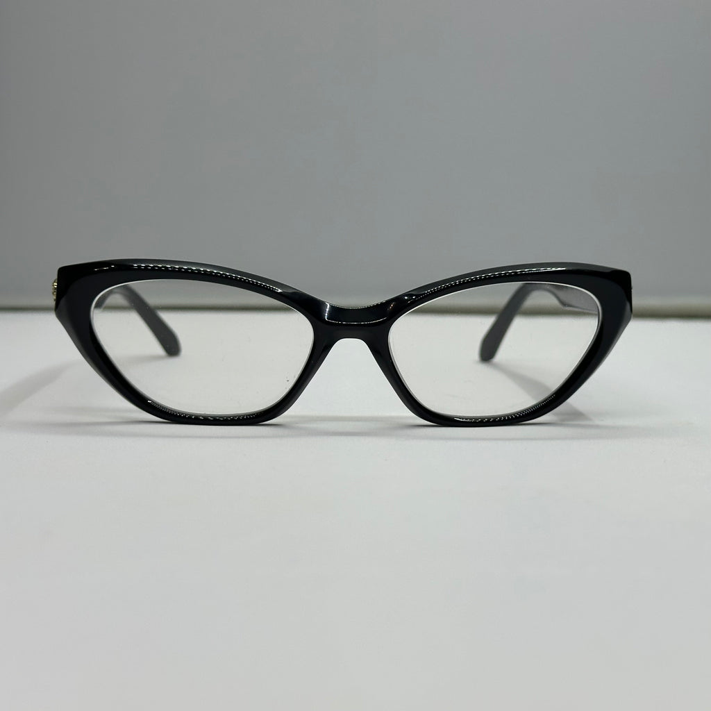 Versace Women's Eyeglasses 3356 GB Cat Eye 53-16-140 – Designer Frame