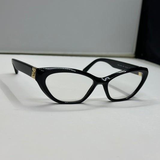 Versace Women's Eyeglasses 3356 GB Cat Eye 53-16-140 – Designer Frame