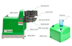Commercial Food Automatic Electric Scallion Shredder 110V, 300W, Made in Korea